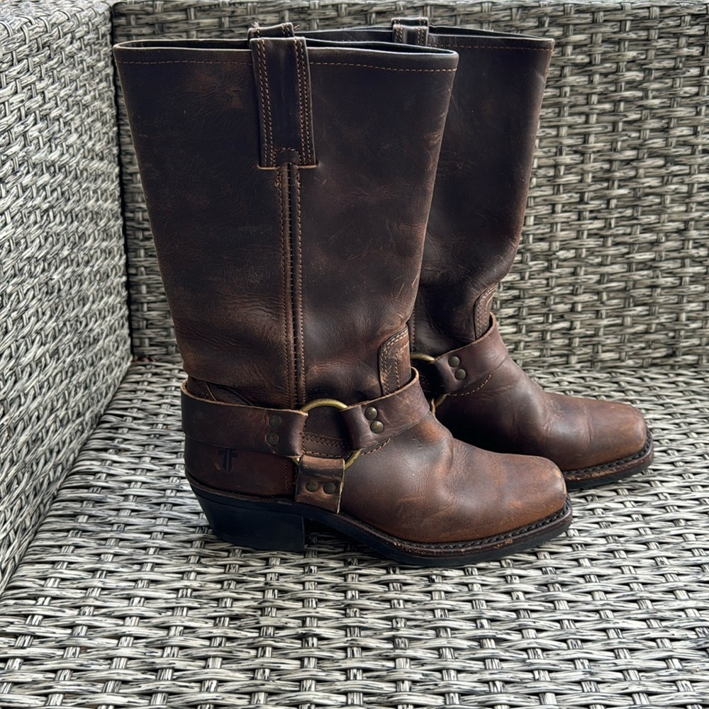 Frye Harness Boots